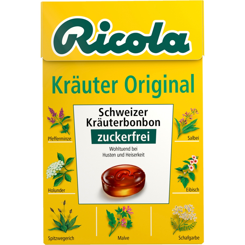 Ricola Kräuter Original ohne Zucker