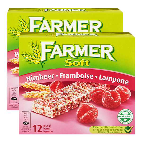 Farmer Soft Himbeer - 2x276g