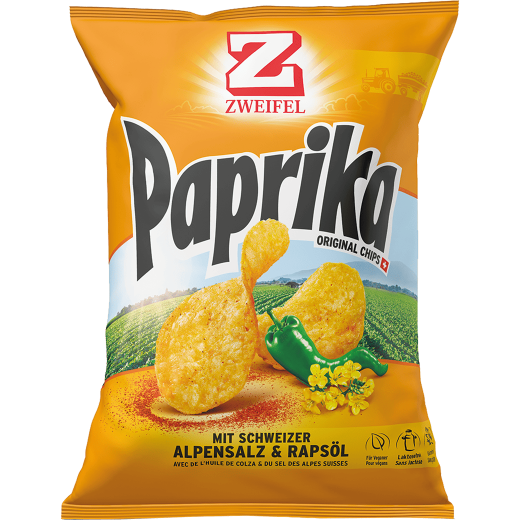 Zweifel Chips Paprika XL - 280g