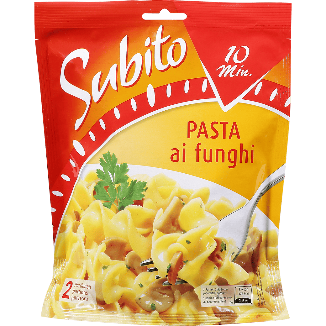Subito Pasta Funghi - 160g