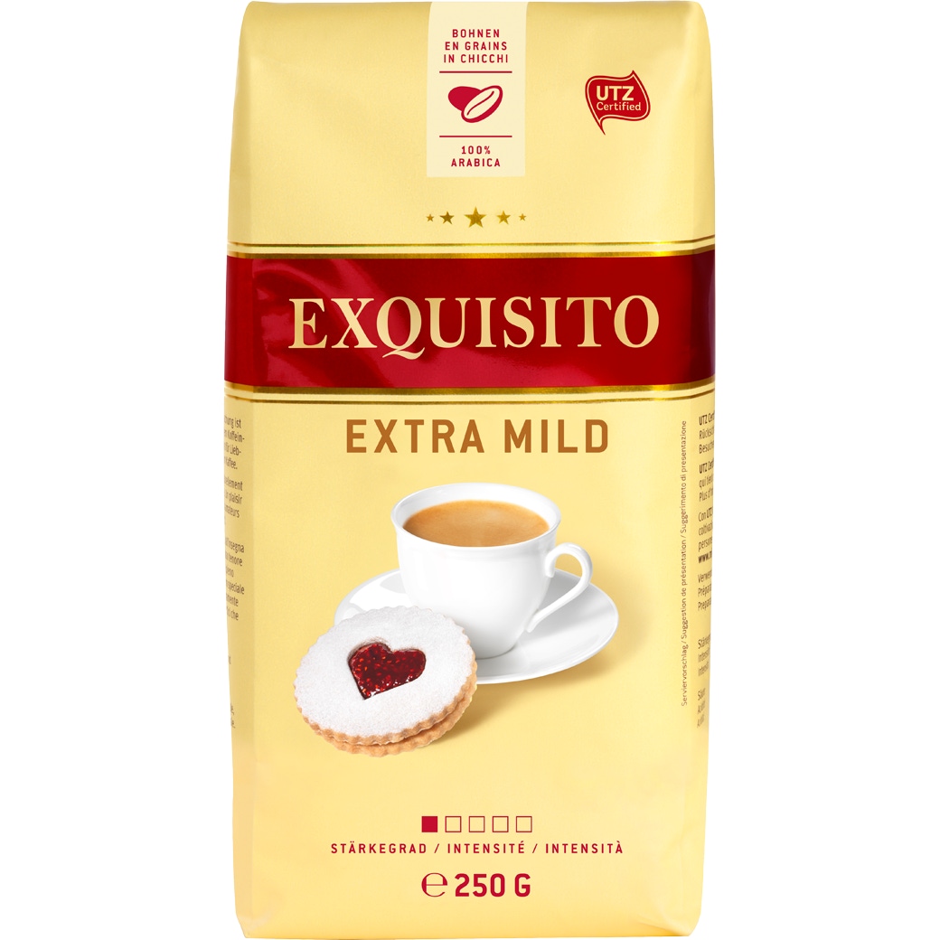 Kaffee Extra Mild Bohnen - 250g