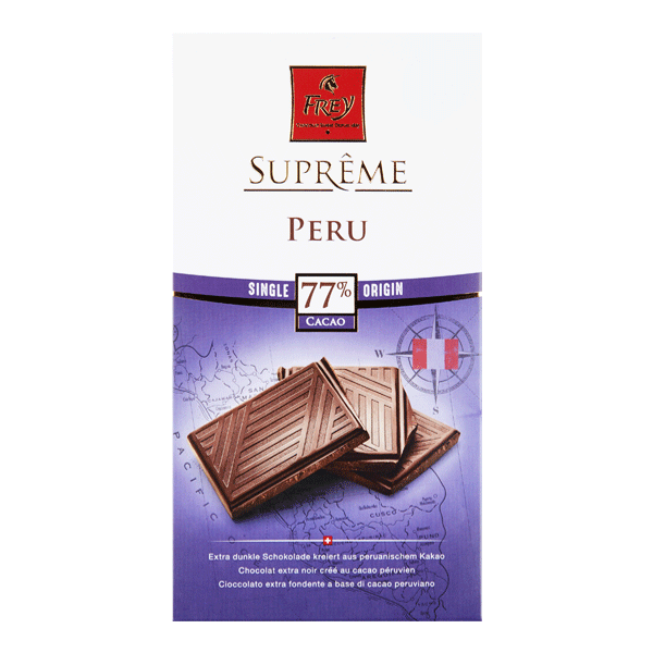 Frey Suprême Noir Peru 77% -100gr