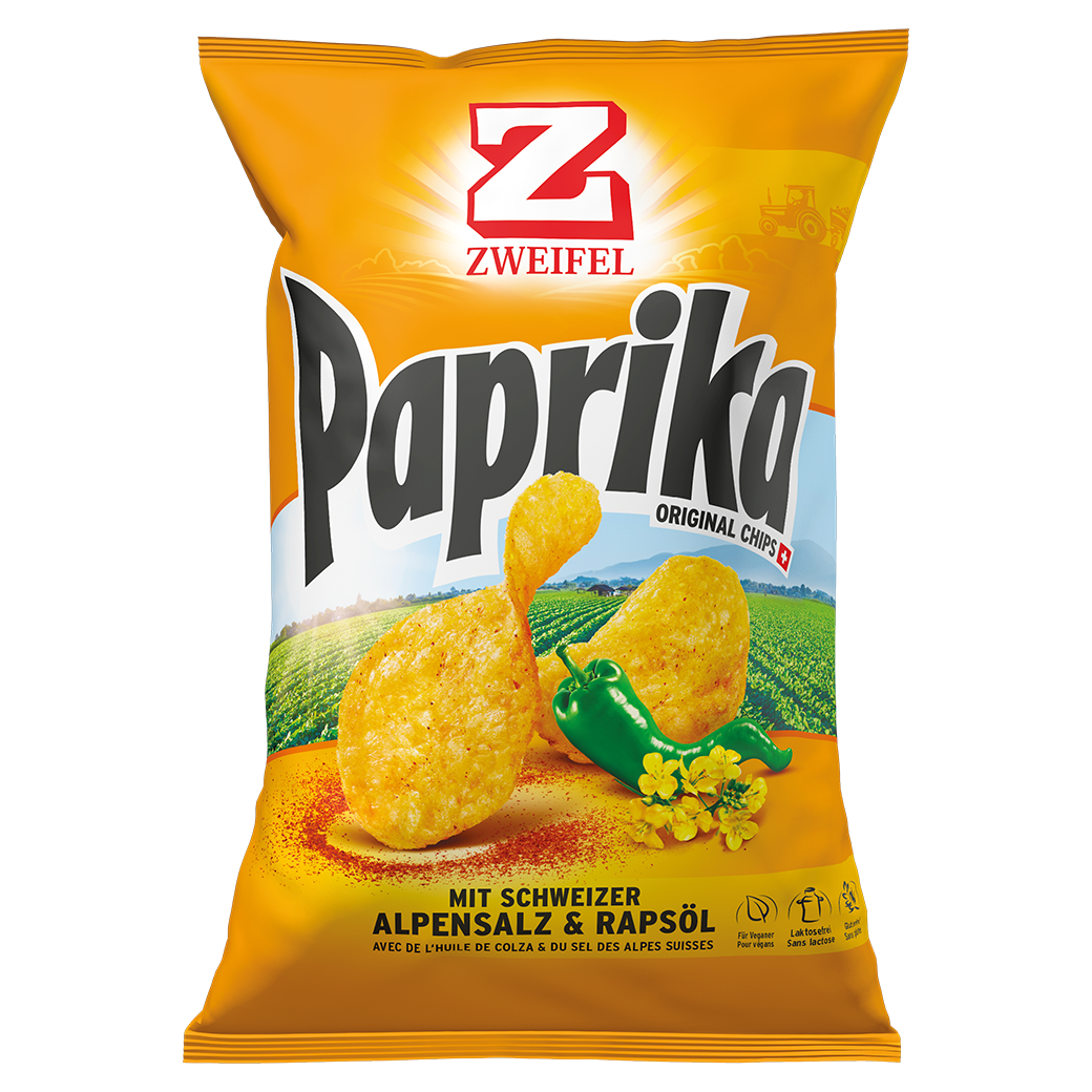 Zweifel Chips Paprika - 175g