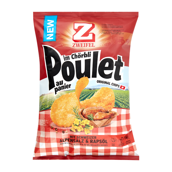 Zweifel Original Chips Poulet im Chörbli - 175g
