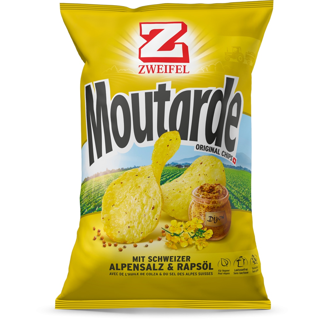 Zweifel Chips 'Secrets à la Moutarde'