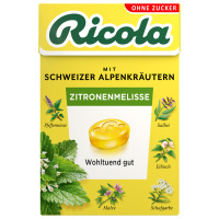 RICOLA Zitronenmelisse - ohne Zucker - Box - 50g