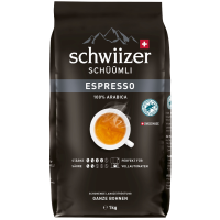 «Schwiizer Schüümli» Espresso Bohnen - 1kg