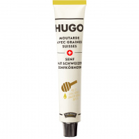 HUGO Schweizer mild-würzig Senf mit Honig und Quitten - 100g